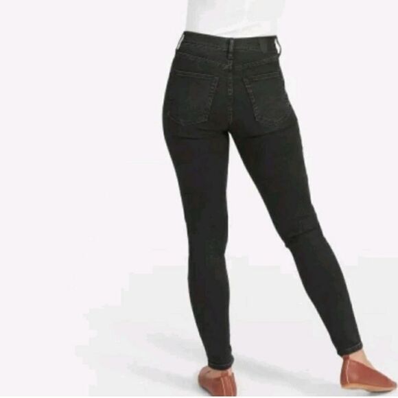 Everlane High Rise Skinny Button Fly Sz 26 - Picture 2 of 8